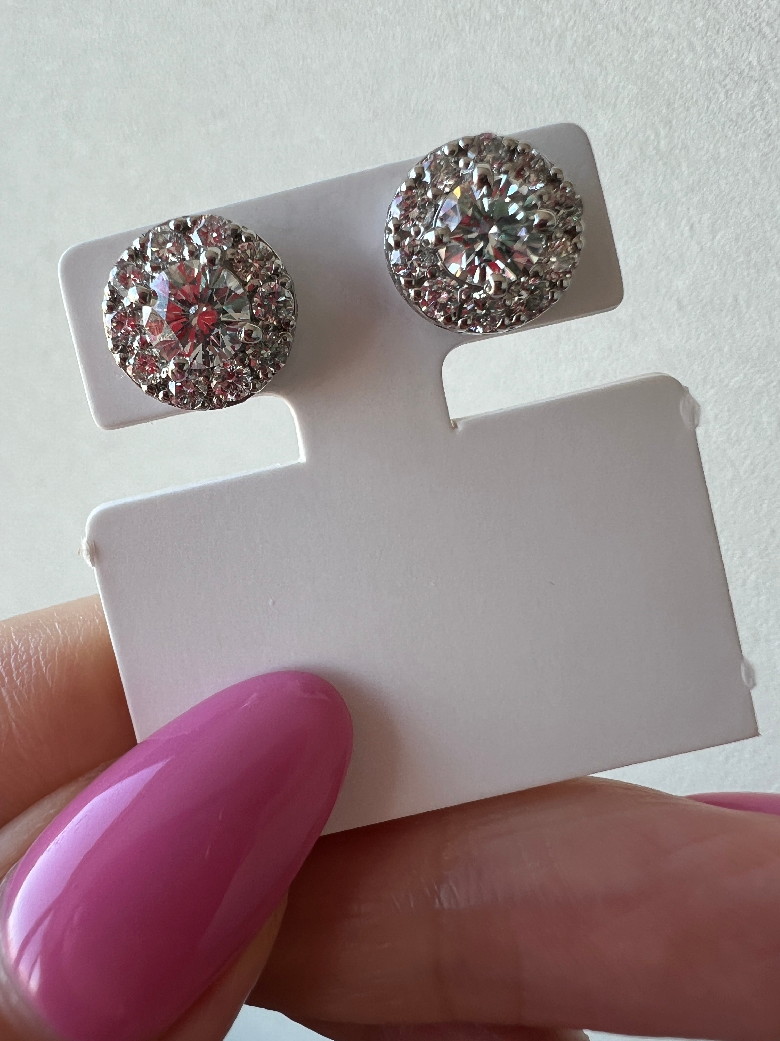 ポインターパヴェピアス〜中石0.5ct×2 G SI GD UP|AYAKO SAKURAI(櫻井 彩子(サクライ アヤコ))公式通販サイト